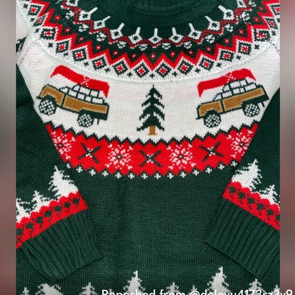 NWT Holiday Road-trip Sweater